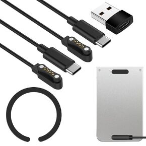 3 حزم كابل شحن USB-C متوافق مع مسجل الصوت PLAUD Note Pro AI/Note AI، شاحن مغناطيسي محمول، كابل بديل مثالي بطول 1 متر لمسجل الصوت PLAUD Note AI in Kuwait