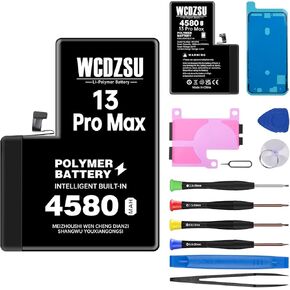 استبدال البطارية لجهاز iPhone 13 Pro Max 4580mAh بطارية ليثيوم بوليمر عالية السعة جديدة 0 دورة لجهاز iPhone 13 Pro Max مع مجموعة أدوات كاملة موديل A2484 A2641 A2644 A2645 A2643 in Kuwait