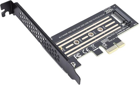 بطاقة محول M.2 NVMe إلى PCIe 5.0X4 بسرعة 32 جيجابت في الثانية لـ SSD 2280 2260 2242 2230 مع دعم 10 11 لترقية اللوحة الأم للكمبيوتر الشخصي in Kuwait