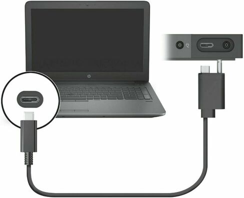 محطة إرساء الكمبيوتر المحمول HP Elitebook ZBook Thunderbolt 3 USB-C بقدرة 90 وات، USB 3.0، DisplayPort، VGA، RJ-45 (متجدد) in Kuwait