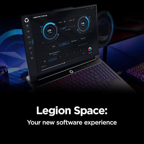 Lenovo Legion Pro 7i - كمبيوتر محمول للألعاب - Intel® Core™ Ultra 9 275HX - شاشة 16 بوصة 2.5K WQXGA OLED - معدل تحديث 240 هرتز - وحدة معالجة الرسومات NVIDIA GeForce RTX™ 5070 Ti - ذاكرة 32 جيجابايت - تخزين 2X 1 تيرابايت - Xbox GamePass in Kuwait