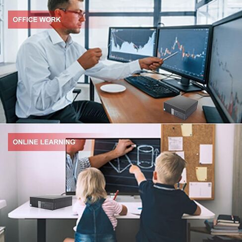 كمبيوتر مكتبي Dell OptiPlex 5040 SFF جهاز كمبيوتر مجدد، ذاكرة وصول عشوائي 16 جيجابايت، 512 جيجابايت M.2 NVMe M.2 SSD، Intel Core i5 6500، AC8260 WiFi مدمج، دعم شاشة HDMI 3، ماوس لوحة مفاتيح لاسلكية Windows 10 Altec (متجدد) in Kuwait