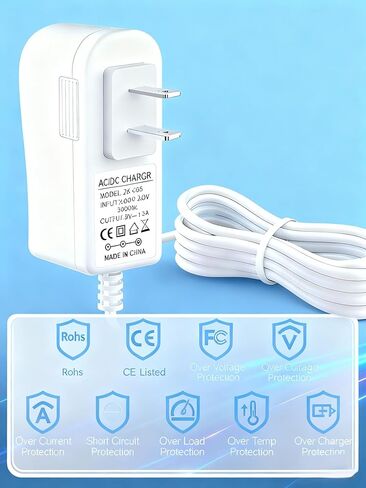 لقاعدة سلك الطاقة Tonie Box Charger 5.9FT لمشغل الصوت Tonies للأطفال، محطة شحن بديلة لصندوق Tony in Kuwait