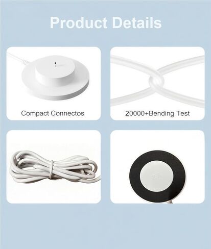 لقاعدة سلك الطاقة Tonie Box Charger 5.9FT لمشغل الصوت Tonies للأطفال، محطة شحن بديلة لصندوق Tony in Kuwait