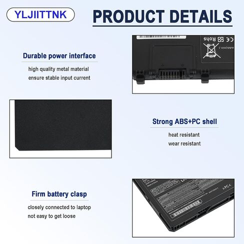 CF-VZSU1AW استبدال بطارية الكمبيوتر المحمول لباناسونيك تاوت بوك CF-33 سلسلة 2200mAh 11.1V 22Wh بطارية ليثيوم أيون قابلة للشحن in Kuwait