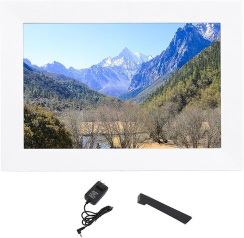 SUNGOOYUE Digital Photo Frame, 10.1 Inch Wireless IPS Touch Screen with 32GB Storage Auto Rotate Wall Mounted, for Family Friends Mother's Day Xmas Birthday Gift (US Plug) in Kuwait
