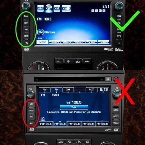 SWRGM-49A | Radio Replacement w/SWC Retention for GM LAN 29-Bit Trucks and SUVs 2012-2014 w/Bose Amplified & Non-Amplified Systems in Kuwait