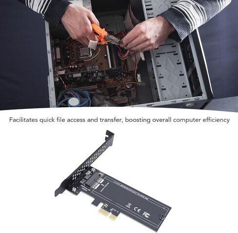 بطاقة محول M.2 SSD إلى PCI E، مناسبة لـ OSX Pro 2013-2017 12+16 Pin SSD، محول PCIe 4.0 1X، التوصيل والتشغيل لأنظمة Winds 10/11 in Kuwait