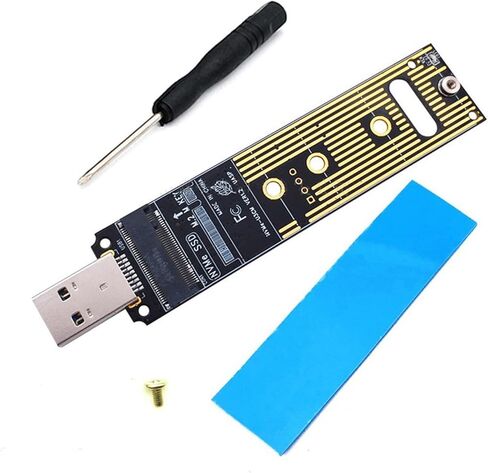 1 Set NVME USB محول بطاقة الناهض الداخلية 10Gbps USB3.1 Gen 2 لـ M2 NVMe 2230 2242 2260 2280 SSD in Kuwait