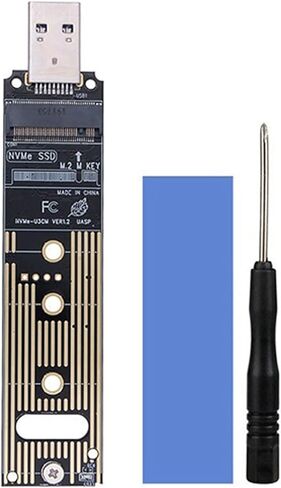 1 Set NVME USB محول بطاقة الناهض الداخلية 10Gbps USB3.1 Gen 2 لـ M2 NVMe 2230 2242 2260 2280 SSD in Kuwait