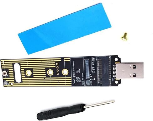 1 Set NVME USB محول بطاقة الناهض الداخلية 10Gbps USB3.1 Gen 2 لـ M2 NVMe 2230 2242 2260 2280 SSD in Kuwait