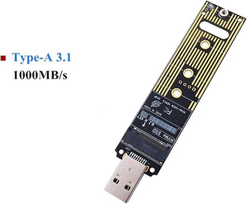 1 Set NVME USB محول بطاقة الناهض الداخلية 10Gbps USB3.1 Gen 2 لـ M2 NVMe 2230 2242 2260 2280 SSD in Kuwait