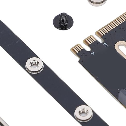 VINGVO M.2 AE Key Extension Adapter, PCI E 4.0 NGFF 2230 A Key Male to M Female NVME Extension Adapter with Bracket, Supports Up to 64Gbps, Ideal for Laptop Mainboard SSD 2280 in Kuwait