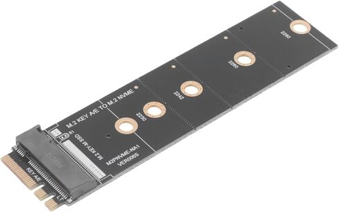 فتحة مفتاح M.2 A+E إلى بطاقة محول M.2 NVME NGFF إلى بطاقة توسيع Key-M NVMe PCI Express SSD محول توسيع المنفذ in Kuwait