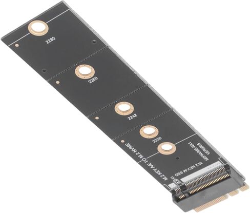 فتحة مفتاح M.2 A+E إلى بطاقة محول M.2 NVME NGFF إلى بطاقة توسيع Key-M NVMe PCI Express SSD محول توسيع المنفذ in Kuwait