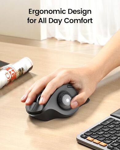 ProtoArc Bluetooth Ergonomic Keyboard and Trackball Mouse in Kuwait