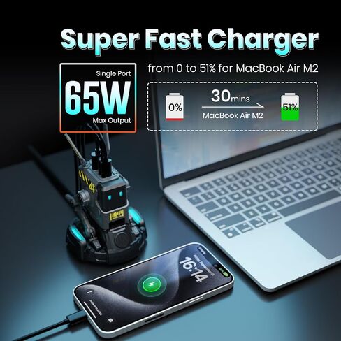 GravaStar Mars Pro مكبر صوت بلوتوث محمول Alpha65 Robot Fast GaN Charger Block in Kuwait