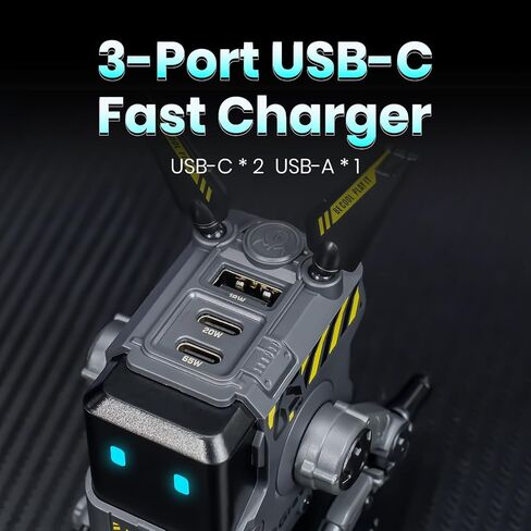 GravaStar Mars Pro مكبر صوت بلوتوث محمول Alpha65 Robot Fast GaN Charger Block in Kuwait