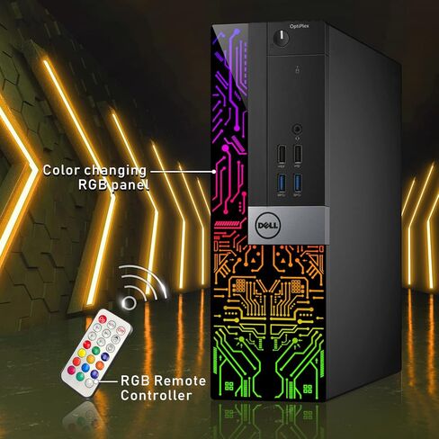 أجهزة الكمبيوتر المكتبية طراز OptiPlex 5050 من Dell مع حزمة كمبيوتر شاشة مقاس 24 بوصة، وذاكرة الوصول العشوائي DDR4 سعة 16 جيجابايت وسعة 512 جيجابايت M.2 NVMe SSD، وواي فاي، وبلوتوث، وi5-6500 3.2 جيجا هرتز، وHDMI، ونظام التشغيل Windows 11 Pro (متجدد) in Kuwait