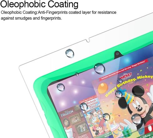 Supershieldz (2 Pack) Designed for Contixo 10 inch Kids Tablet (K103) Screen Protector, (Tempered Glass) Anti Scratch, Bubble Free in Kuwait