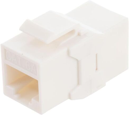 NavePoint CAT6A UTP وصلة Keystone مضمنة، 15 حزمة، أبيض in Kuwait