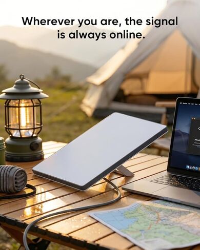 كابل Starlink Mini 100W، سلك USB C إلى DC مقاوم للماء بطول 6.6FT للتخييم في الهواء الطلق، ملحقات Starlink Mini 20AWG المتوافقة مع بنك الطاقة العالي وشاحن PD in Kuwait