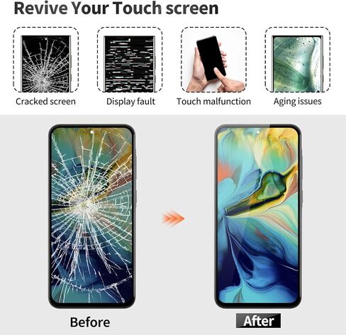 استبدال شاشة TFT لهاتف Samsung A36 لشاشة Samsung Galaxy A36 LCD لهاتف Samsung A36 5g محول رقمي يعمل باللمس مع إطار SM-A366E SM-A366B SM-A366U SM-A366W أسود (بدون وظيفة بصمة الإصبع) in Kuwait