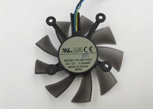 R128015SU 12V 0.50A 4-Wire Graphics Card Fan for GTS450 550 550TI in Kuwait