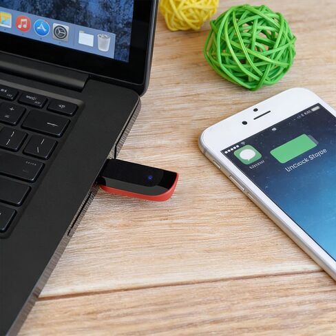 محول لاسلكي USB بسرعة 150 ميجابت في الثانية بطاقة شبكة 2.4G دونجل واي فاي لسطح المكتب والكمبيوتر المحمول والكمبيوتر الشخصي 802.11b/g/n يدعم نظام التشغيل Windows Mac in Kuwait