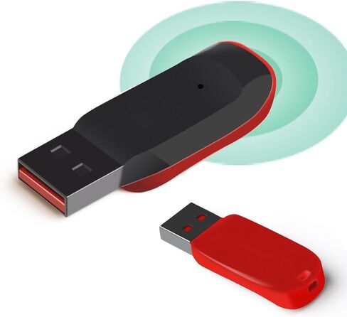 محول لاسلكي USB بسرعة 150 ميجابت في الثانية بطاقة شبكة 2.4G دونجل واي فاي لسطح المكتب والكمبيوتر المحمول والكمبيوتر الشخصي 802.11b/g/n يدعم نظام التشغيل Windows Mac in Kuwait