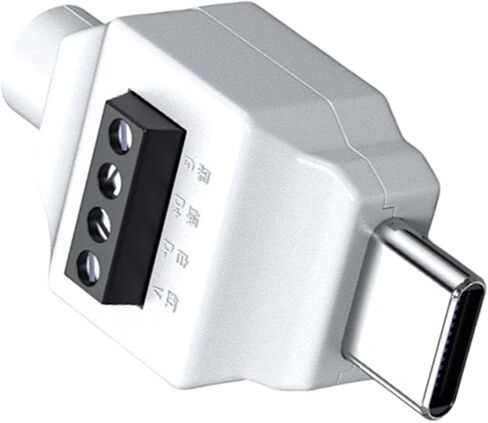 USB C Male to 5 / 4pin Solderless Connectors for Rapid Cable Repair, 65w Charging Capability, Cable Adapter Type C Quick Connecting Adapter in Kuwait