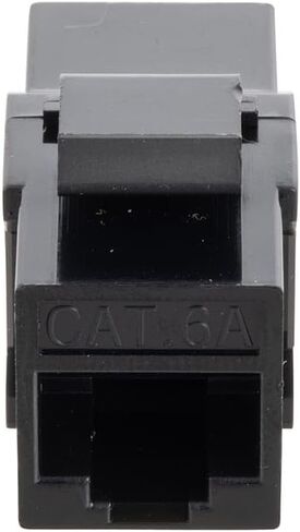 NavePoint CAT6A UTP وصلة Keystone مضمنة، 15 حزمة، أسود in Kuwait