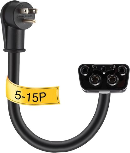 16" 14-50 Adapter Compatible with Tesla Gen 2 Mobile Portable Charger Connect Mobile Charger to 240V 14-50P Outlet at 32 Amp Adapter Handle(Not Compatible with pre-2018 Model S/X Vehicles) in Saudi Arabia