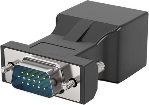 محول تمديد VGA إلى RJ45، ناقل الحركة، موسع إلى محول RJ45 لمحول ABS متعدد الاستخدام in Kuwait
