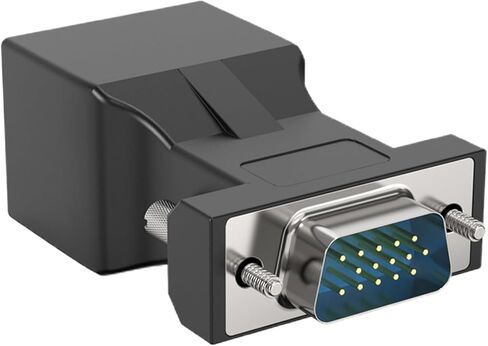محول تمديد VGA إلى RJ45، ناقل الحركة، موسع إلى محول RJ45 لمحول ABS متعدد الاستخدام in Kuwait