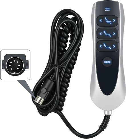 جهاز تحكم عن بعد جديد مزود بـ 7 أزرار و7 دبوس مع USB لكراسي رفع Uetmulik وكراسي كهربائية in Kuwait
