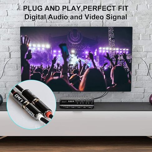 J&D 2 RCA Extension Cable 3 Feet Bundle in Kuwait