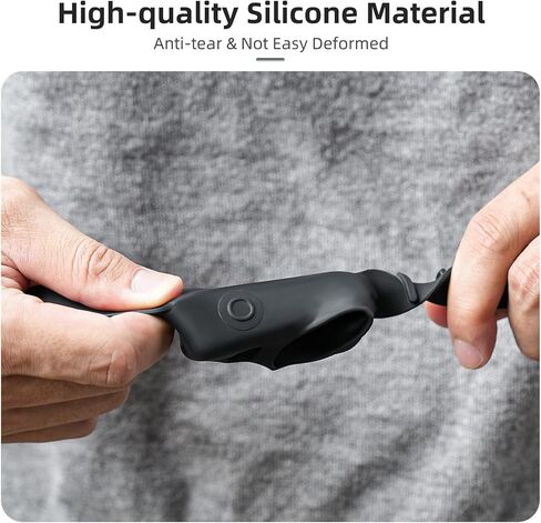 CAPART سوار معصم من السيليكون لـ DJI OSMO Nano، حزام معصم الكاميرا نانو حامل حزام لطوق الكلب والقط والدراجة in Kuwait