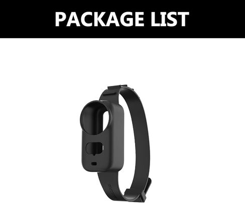 CAPART سوار معصم من السيليكون لـ DJI OSMO Nano، حزام معصم الكاميرا نانو حامل حزام لطوق الكلب والقط والدراجة in Kuwait
