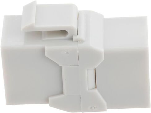NavePoint CAT6A UTP Inline Keystone Coupler, 15 Pack, Grey in Kuwait