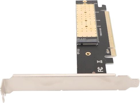 SUNGOOYUE M.2 NVMe to PCIe 3.0 X16 Adapter, Up to 32Gbps NVME SSD PCIe Expansion Card for M.2 Key 2280 2260 2242 2230mm SSD with Thin Bracket, for OS X in Kuwait