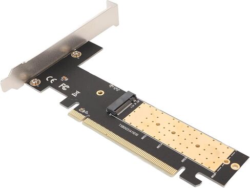 SUNGOOYUE M.2 NVMe to PCIe 3.0 X16 Adapter, Up to 32Gbps NVME SSD PCIe Expansion Card for M.2 Key 2280 2260 2242 2230mm SSD with Thin Bracket, for OS X in Kuwait