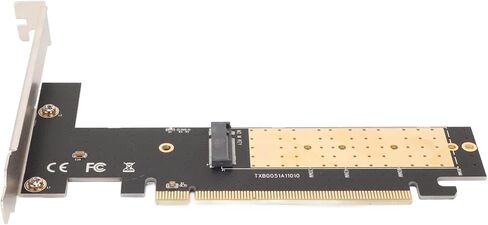 SUNGOOYUE M.2 NVMe to PCIe 3.0 X16 Adapter, Up to 32Gbps NVME SSD PCIe Expansion Card for M.2 Key 2280 2260 2242 2230mm SSD with Thin Bracket, for OS X in Kuwait