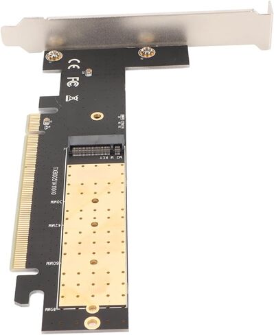 SUNGOOYUE M.2 NVMe to PCIe 3.0 X16 Adapter, Up to 32Gbps NVME SSD PCIe Expansion Card for M.2 Key 2280 2260 2242 2230mm SSD with Thin Bracket, for OS X in Kuwait