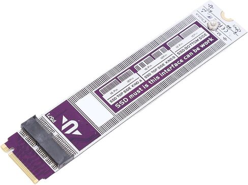 M2 NVME SSD Adapter, 12pin 16pin PCIe SSD Converter Card for Air Pro 2013 2017, with Easy Installation Stable Data Transfer in Kuwait