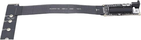 M.2 M Key to PCIe X4 Adapter, Supports PCIe 4.0 3.0 2.0 with Ultra Thin 0.3mm FPC, Compatible with NVMe SSDs GPU Enclosures for DIY Computer Upgrades in Kuwait