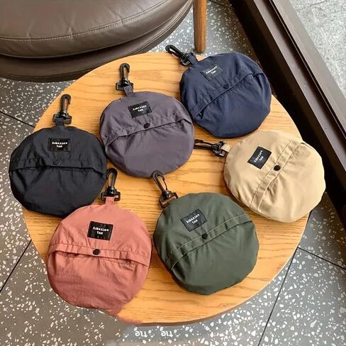 1PC Four Seasons Folding Fisherman Hat, Multi-Functional Outdoor Fishing Hat with Drawstring Closure, Quick Drying, Sunscreen Cap, Pink in Kuwait