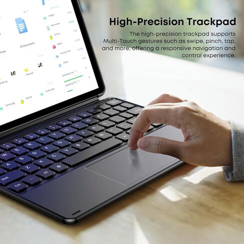 تابلت CHUWI Hi10 X2 Windows مع لوحة مفاتيح 10.1 بوصة، انتل كور i3، 8 جيجا رام 256 جيجا اس اس دي، 2 في 1 كمبيوتر لوحي، 4K مايكرو HDMI، واي فاي 6، BT 5.3، USB 3.2 in Kuwait