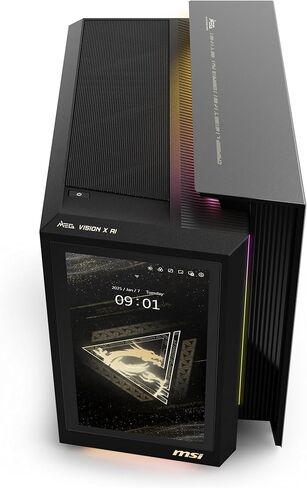 msi MEG Vision X AI Gaming Desktop: Intel Ultra 9 285K, Geforce RTX 5090, 64GB DDR5, 2TB M.2 NVMe SSD, Liquid Cooling, BT 5.4, VR-Ready, Window 11 Pro: 2NVZ9-045US in Kuwait