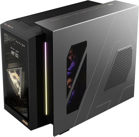 msi MEG Vision X AI Gaming Desktop: Intel Ultra 9 285K, Geforce RTX 5090, 64GB DDR5, 2TB M.2 NVMe SSD, Liquid Cooling, BT 5.4, VR-Ready, Window 11 Pro: 2NVZ9-045US in Kuwait